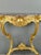 Wood 19th Century Louis XV Wall Console in Gilded Wood and Marble For Sale - Image 7 of 8