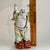 Vintage Chinese Laughing Buddha Ceramic Sculpture, Hand Painted For Sale - Image 11 of 11