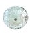 Transparent Early 20th Century American Brilliant Period Cut Glass Etched Floral Crystal Pedestal Compote, Notched Stem For Sale - Image 8 of 8