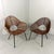 Rattan Easy Chairs attributed to Rohé Noordwolde Netherlands 1960s, Set of 2 For Sale - Image 6 of 18