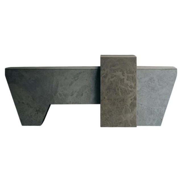 Matek Monolith Coffee Table in Recycled Composite by Project Materia For Sale - Image 9 of 9