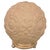 French Art Deco Round Geometric Table Lamp by Sabino For Sale