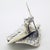 1970s Vintage Italian Handmade Sterling Silver 925 Canoe Rower Figurine, 1970s For Sale - Image 5 of 14