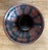 Ceramic Vintage Original Studio Pottery Striped Rim Vase For Sale - Image 7 of 12