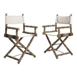 Movie Director Chairs, 1980s, Set of 2 For Sale