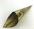 Mid-Century Modern Vintage Stamped Cone Shaped Brass Wall Vase Sconce Made in England For Sale - Image 3 of 7