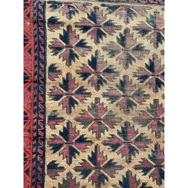 Vintage Turkmen Baluch Rug, 1930s For Sale - Image 12 of 18