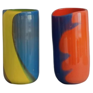 Lightscapes Vases by Derya Arpac, Set of 2