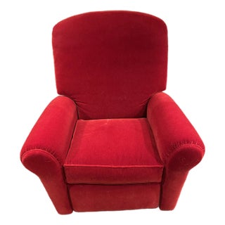 Mohair Recliner From Hancock and Moore For Sale