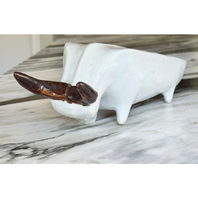 Brown Made in Japan Mid-Century El Toro Coin Bank Bull For Sale - Image 8 of 17