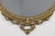 Metal 20th Century Neo‑Classical French Round Mirror in Copper Finish, 1970s For Sale - Image 7 of 11