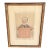 Framed Original 1873 Vanity Fair "Spy" Caricature Titled "A Little Lush" For Sale