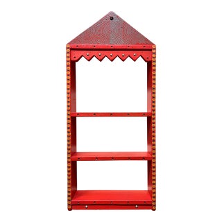 1960s David Marsh Furniture - Whimsical Baby Crown Wall Shelf Made for Paddiwhack For Sale