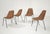 Vintage Basket Wicker Chairs by Legler for Bonacina Italia, 1950s, Set of 4 For Sale - Image 9 of 13