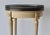 French Mid 20th Century French Louis XVI Style Marble Oval Top Bouillotte Side Table For Sale - Image 3 of 13
