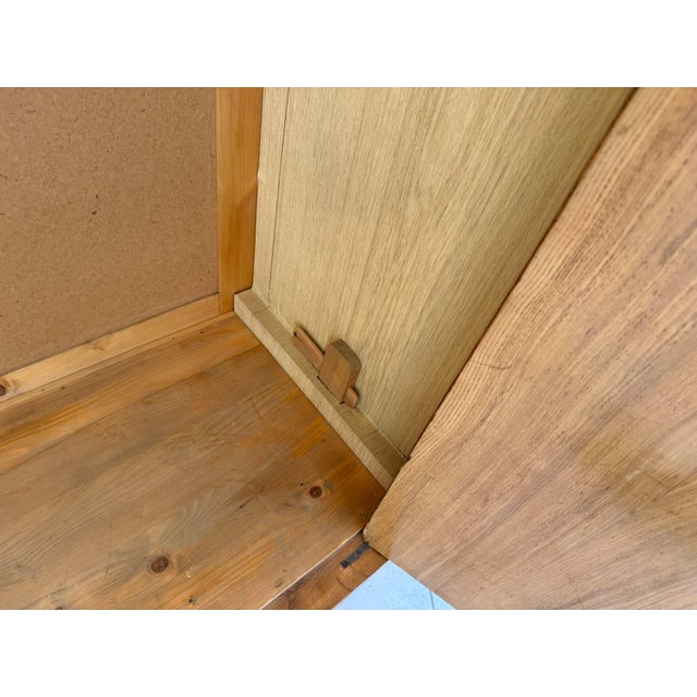 Antique Biedermeier Walnut Veneer Wardrobe For Sale - Image 12 of 17