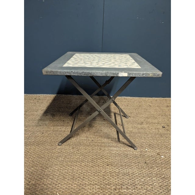 Vintage Garden Side Table For Sale - Image 3 of 5
