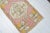 Art Deco 1960s Pastel Pink Oushak Bedroom Small Rug For Sale - Image 3 of 6