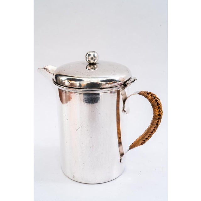 Art Deco Silvered Cans, Vienna, 1920s, Set of 2 For Sale - Image 12 of 18