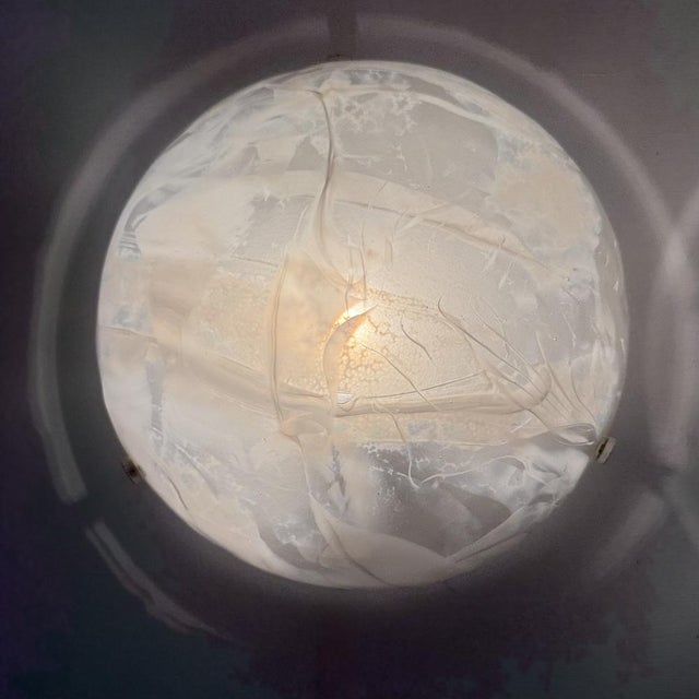 Murano Glass Flush Mounts from Hillebrand, 1970s, Set of 2 For Sale - Image 4 of 18