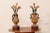 Early 20th Century Italian Antique Polychrome Floral Urns - a Pair For Sale - Image 5 of 11