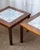 1970s Danish Modern Rosewood and Tile Side Tables - A Pair For Sale - Image 10 of 11