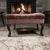 Mid 20th Century Tufted Dusty Rose Pink Velvet Ottoman For Sale - Image 5 of 9