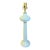 Vintage Milk Glass Table Lamp For Sale