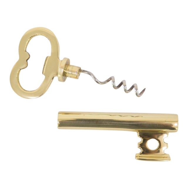 Skeleton Key Bottle Opener and Corkscrew Chairish