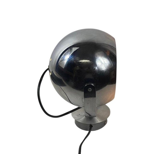 Space Age Pop Art Chrome Table Lamp with Spot Globe For Sale - Image 5 of 8