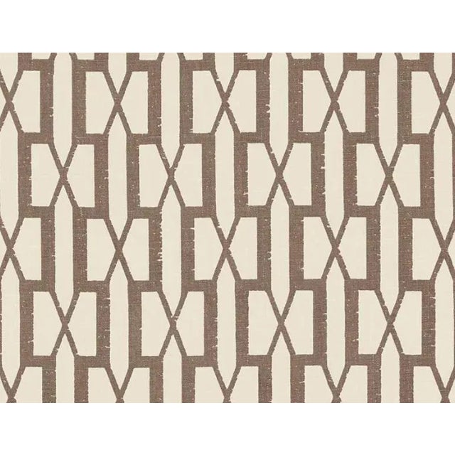 An updated trellis pattern that's handsome yet delicate. Also available as a wallcovering. Sold as a 2-yard minimum.Sold...