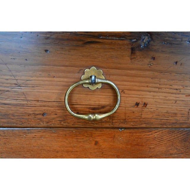 Brown Louis XV Style Buffet in Light Oak, Mid-19th Century For Sale - Image 8 of 18