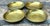 Vintage Polished Brass Coasters - Set of 4 For Sale In West Palm - Image 6 of 12