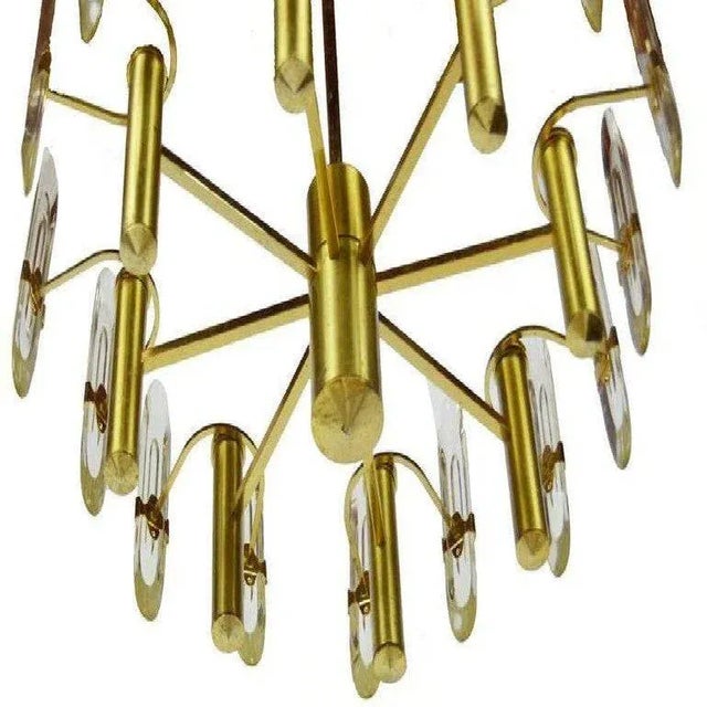 1970s 1970s Gaetano Sciolari 8 Light Chandelier For Sale - Image 5 of 6