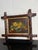 Small, yet excessively charming, antique Continental Signed oil on canvas of a blue vase of daisies paired with a hand...