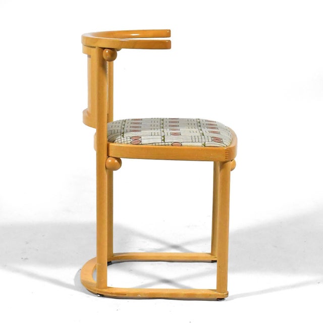 Brown Josef Hoffman Fledermaus Chair by Wittmann For Sale - Image 8 of 12