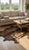 Cowhide/calfskin. Maximum width 156 cm. Length 128 cm. In good condition, no tears. The hide remains supple.