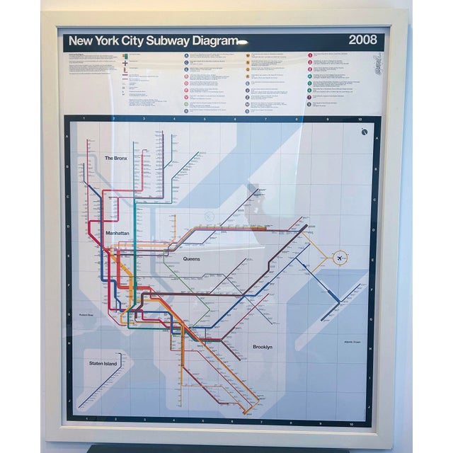 Massimo Vignelli recently updated his iconic 1972 new york city subway map for the may 2008 issue of men’s vogue. 500...