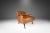 Italian Modern Low Profile Lounge Chair Newly Reupholstered in Leather Attributed to Carlo De Carli, Italy, 1960s For Sale - Image 11 of 12