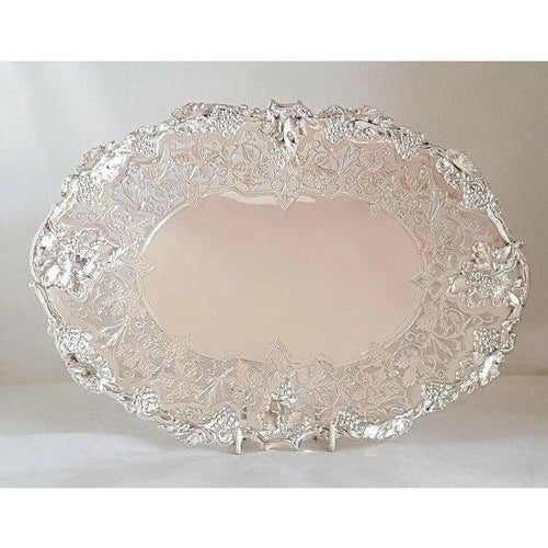 George VI Pierced Sterling Silver Compotier, Sheffield, 1940 For Sale - Image 9 of 14