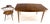 Walnut Mid Century Modern Boat Shape Dining Table One 18" Extension Leaf For Sale - Image 9 of 11