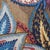Blue Schumacher Zanzibar Linen Print Pillow in Cerulean For Sale - Image 8 of 9