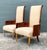 Vintage Italian High Back Chairs - A Pair For Sale - Image 10 of 12