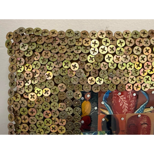 Robert Bagnasco Murray Las Mascaras Original Mixed Media, Circa 2001 For Sale - Image 4 of 12