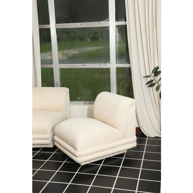 Vintage Three-Piece Curved Modular Sectional Sofa For Sale - Image 14 of 14