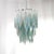 Contemporary Blue Silver Herring Chandelier by Richard Rooze For Sale - Image 3 of 10