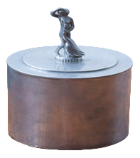 Pewter Jar by Sylvia Stave