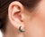 Chanel Super Rare Star Moon Black Crystal CC Small Piercing Earrings *Marked 09 *Made in Italy *Comes with the original...