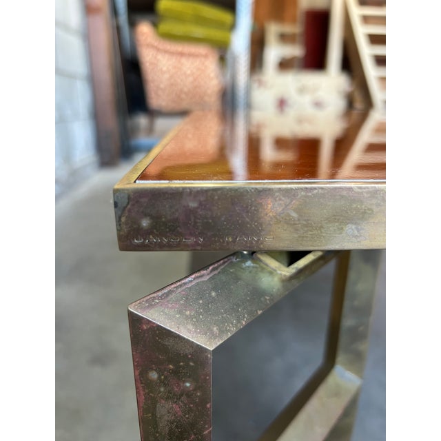 Guy Lefèvre for Maison Jansen “Jansen Paris” Sculptural Brass Coffee Table, 1970s For Sale - Image 10 of 14