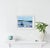 Blue "Low Tide Rest" Boat Impressionist Coastal Sailboat Oil Painting by L. Haas For Sale - Image 8 of 8